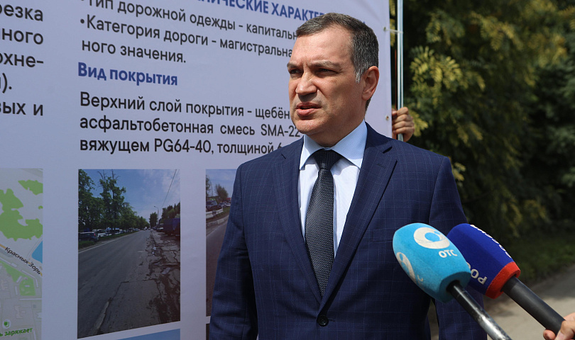 Мэр Кудрявцев: дорогу на Богдана Хмельницкого обновят за летний сезон