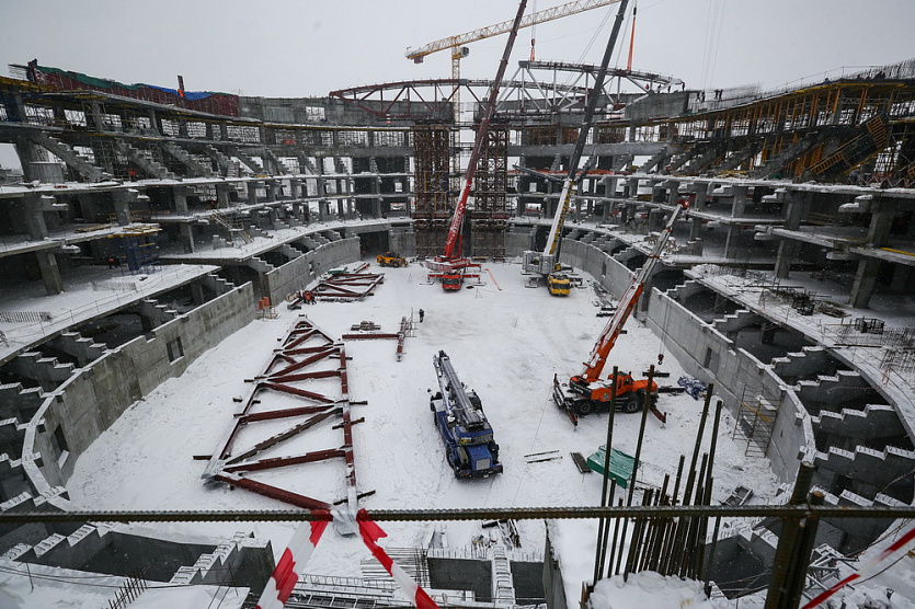 Новый ледовый дворец в екатеринбурге