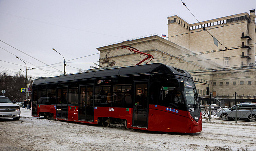 Ещё два новых трамвая №13 готовят к выходу на линию в Новосибирске