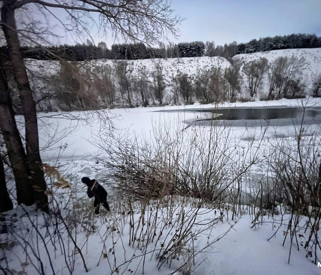 11-летний мальчик ушёл под лёд на реке Ине в Новосибирске (18+)