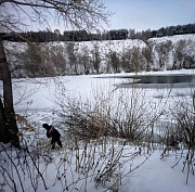 11-летний мальчик ушёл под лёд на реке Ине в Новосибирске (18+)