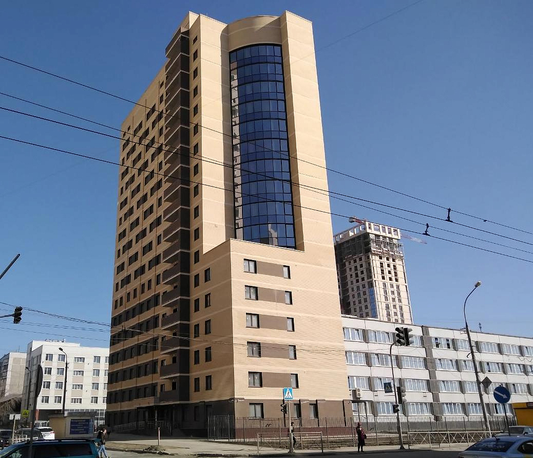 18-этажное общежитие НГУЭУ ввели в эксплуатацию в Новосибирске