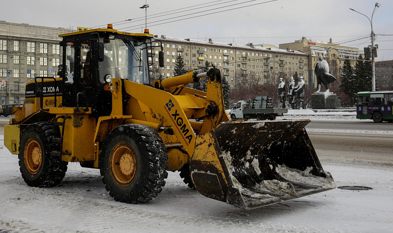 Где будут убирать снег с 22 по 24 января в Новосибирске — список улиц