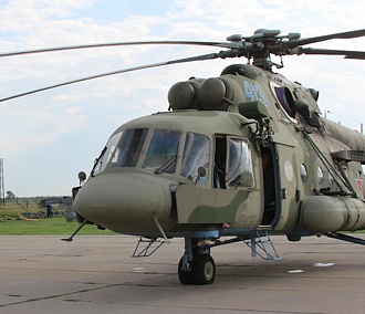 Новосибирские военные вертолётчики вылетели на тушение лесных пожаров