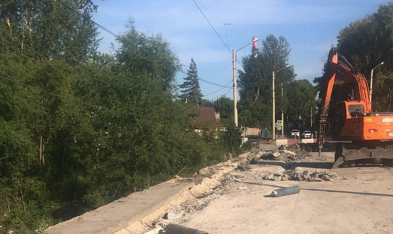 Разбирать старый мост через реку Тулу начали в Новосибирске