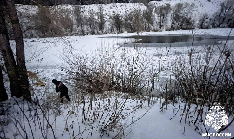 11-летний мальчик ушёл под лёд на реке Ине в Новосибирске (18+)