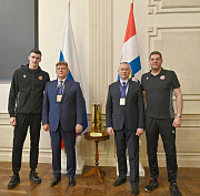 Полпред и губернатор поздравили ВК «Локомотив» с победой в Кубке России