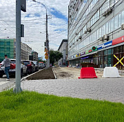 Мэр Кудрявцев: половину запланированных тротуаров уже отремонтировали
