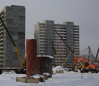 Районы-лидеры по строительству жилья назвали в Новосибирске
