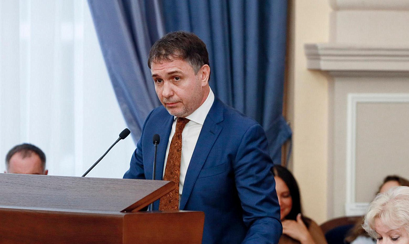 Мэр Кудрявцев поздравил спикера горсовета с наградой от президента