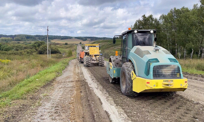 Дорогу под Новосибирском восстановят с помощью 400 тонн золы-уноса