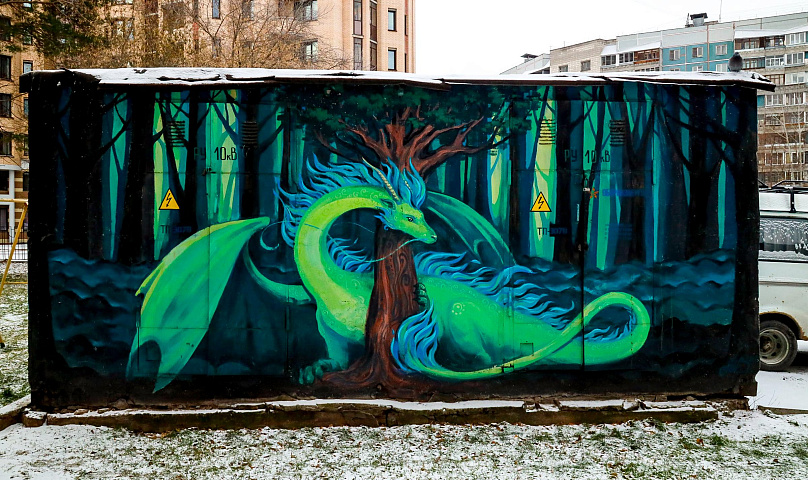 Если вы пропустили: фонари-музыканты, сказки на стенах и линия авангарда