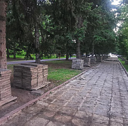 На Монументе Славы стартовал большой ремонт пешеходной аллеи