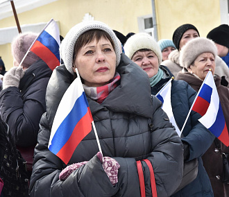 Митинг-концерт в поддержку участников СВО прошёл в Новосибирске