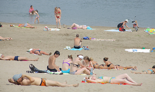 Мэр Новосибирска объяснил закрытые пляжи в жаркую погоду