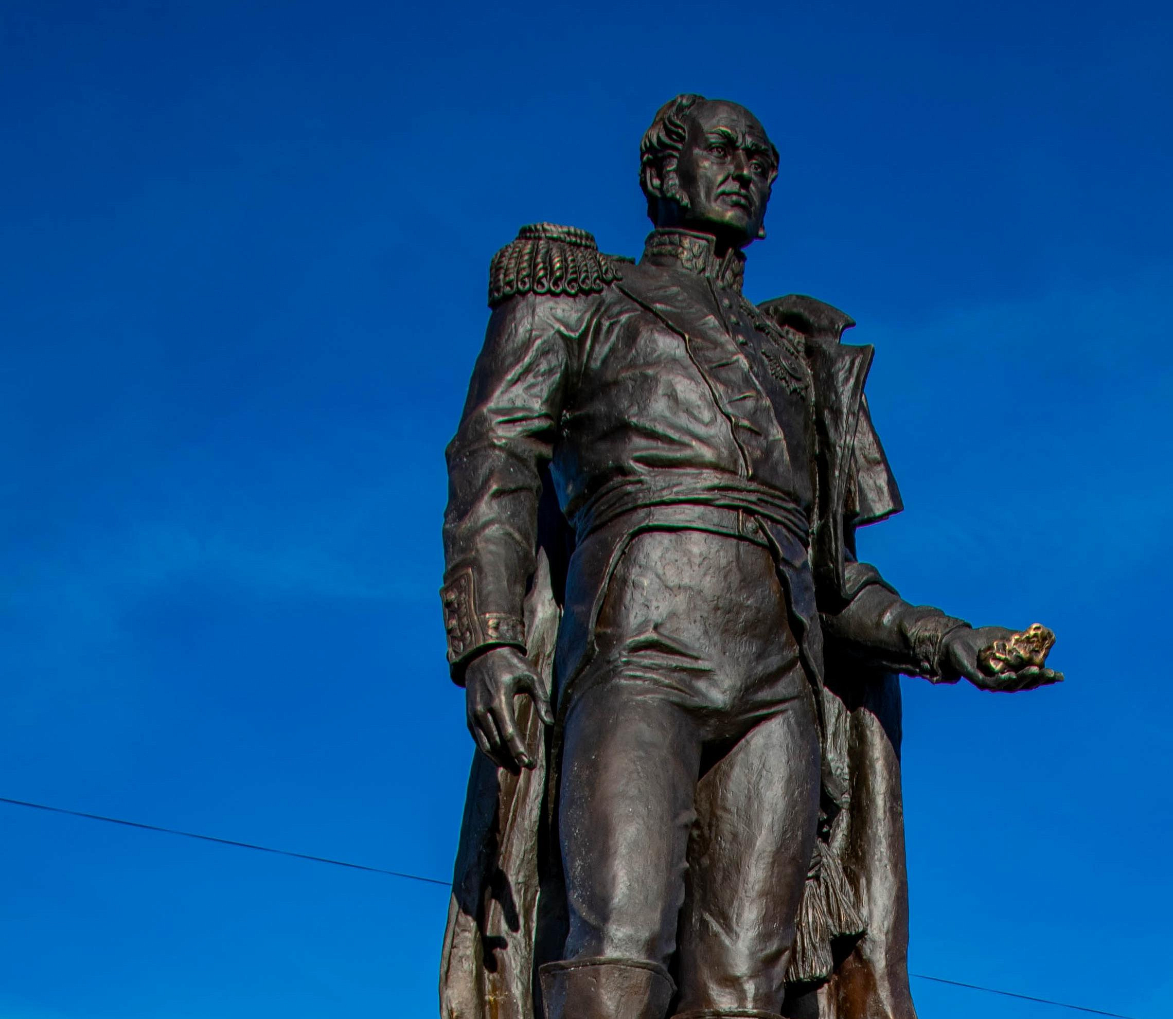 Памятник графу Канкрину установили в крохотном селе под Новосибирском