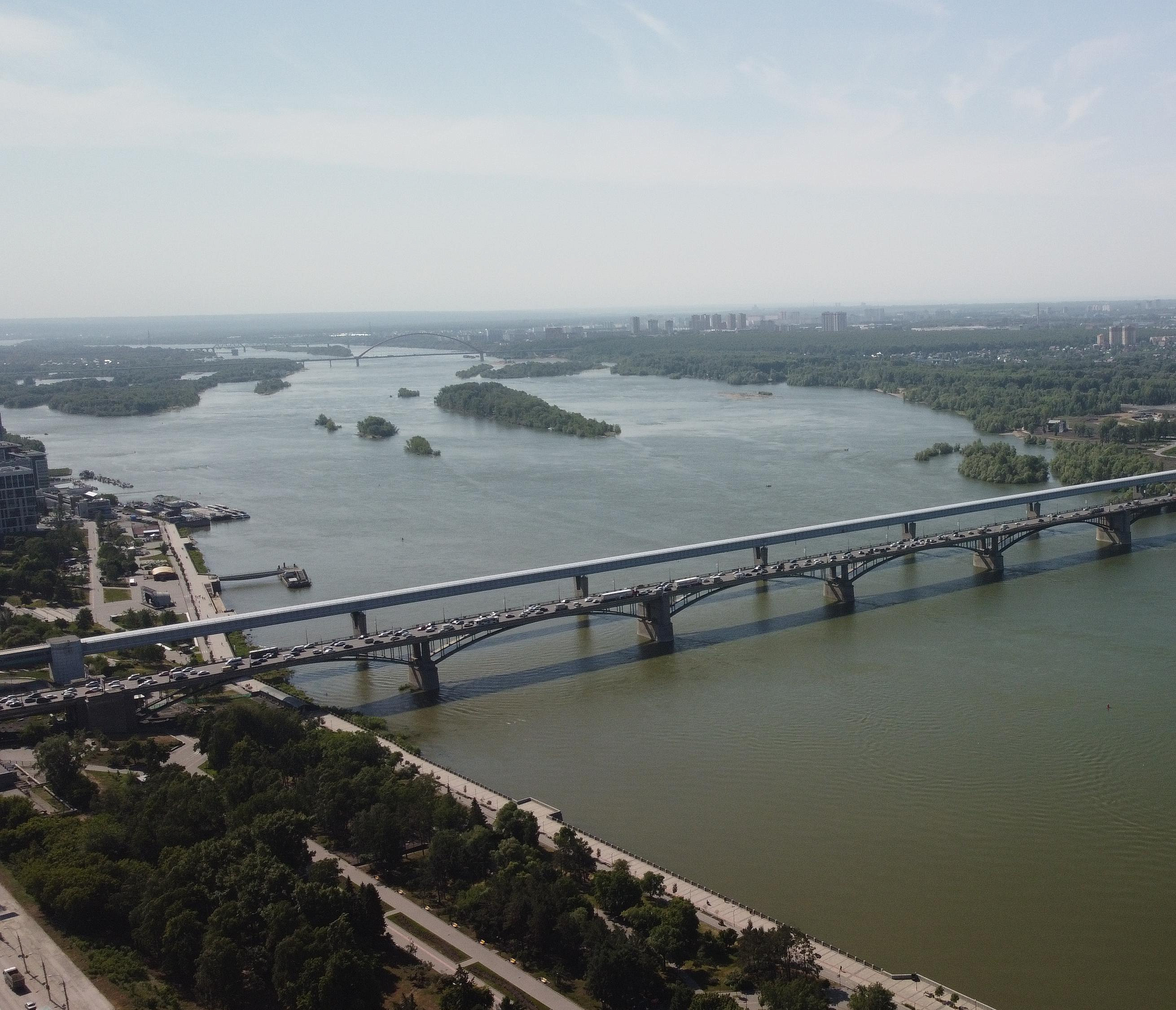 Строительство семи мостов через Обь заложено в генплане Новосибирска