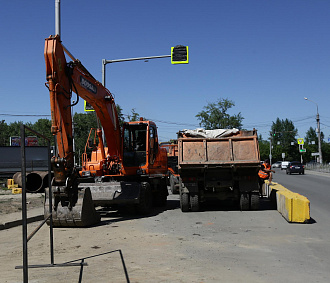 Вокзальную магистраль у ТЦ «Бонанза» раскопали до 20 августа