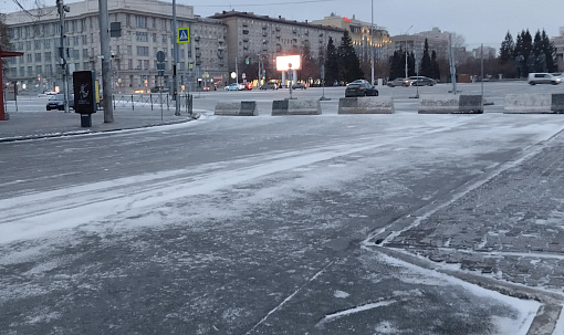 Улицу Ленина перекрыли на три месяца ради празднования Нового года