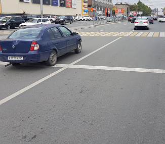 Барьерное ограждение обновят к ноябрю на улице Гоголя в Новосибирске
