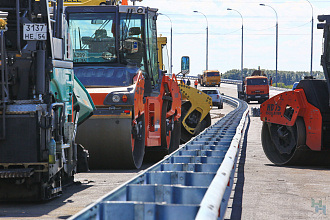 Асфальтовый завод для ремонта дорог запустили в Новосибирске