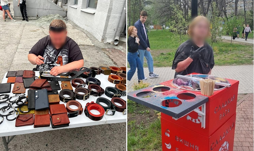 Торговцев сладкой ватой и ремнями изгнали 9 мая из центра Новосибирска