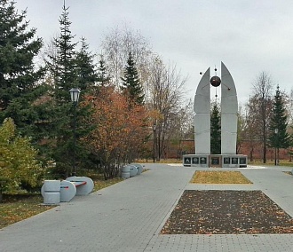 Сквер Покорителей атома реконструируют в Новосибирске