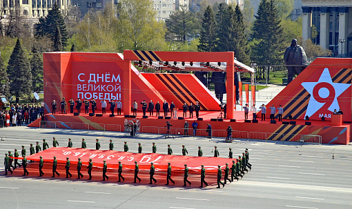 Парад Победы в Новосибирске — 2022: лучшие фото