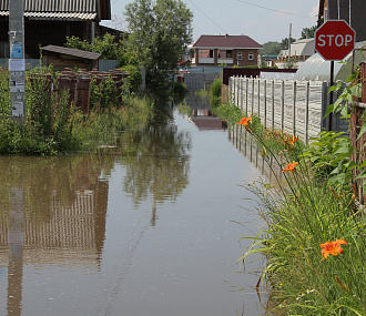 Самые опасные районы по паводку назвали в Новосибирской области