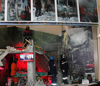 Трагедия на Степной: разрушенный взрывом газа дом воссоздали в музее МЧС