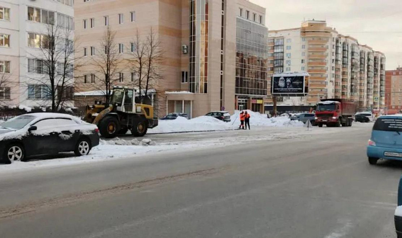 Дополнительные грейдеры вывели в частный сектор Калининского района