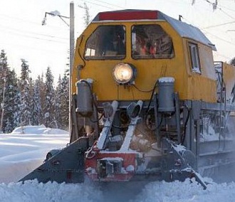 Железная дорога будет вывозить снег на снегоплавильные станции