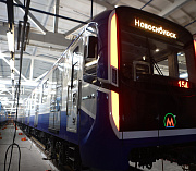 «Метровагонмаш» обкатывает пятый поезд «Ермак» для метро Новосибирска