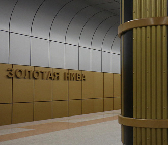 Вход на станцию метро «Золотая Нива» восстановили после ДТП