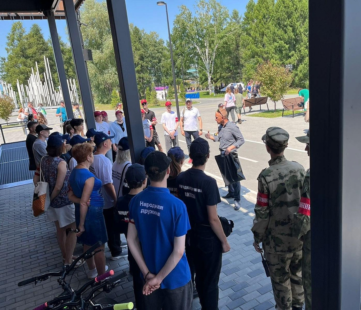 130 дружинников патрулировали праздничные площадки Дня города