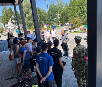 130 дружинников патрулировали праздничные площадки Дня города