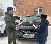 Воинская часть получила конфискованный у новосибирца кроссовер Infiniti