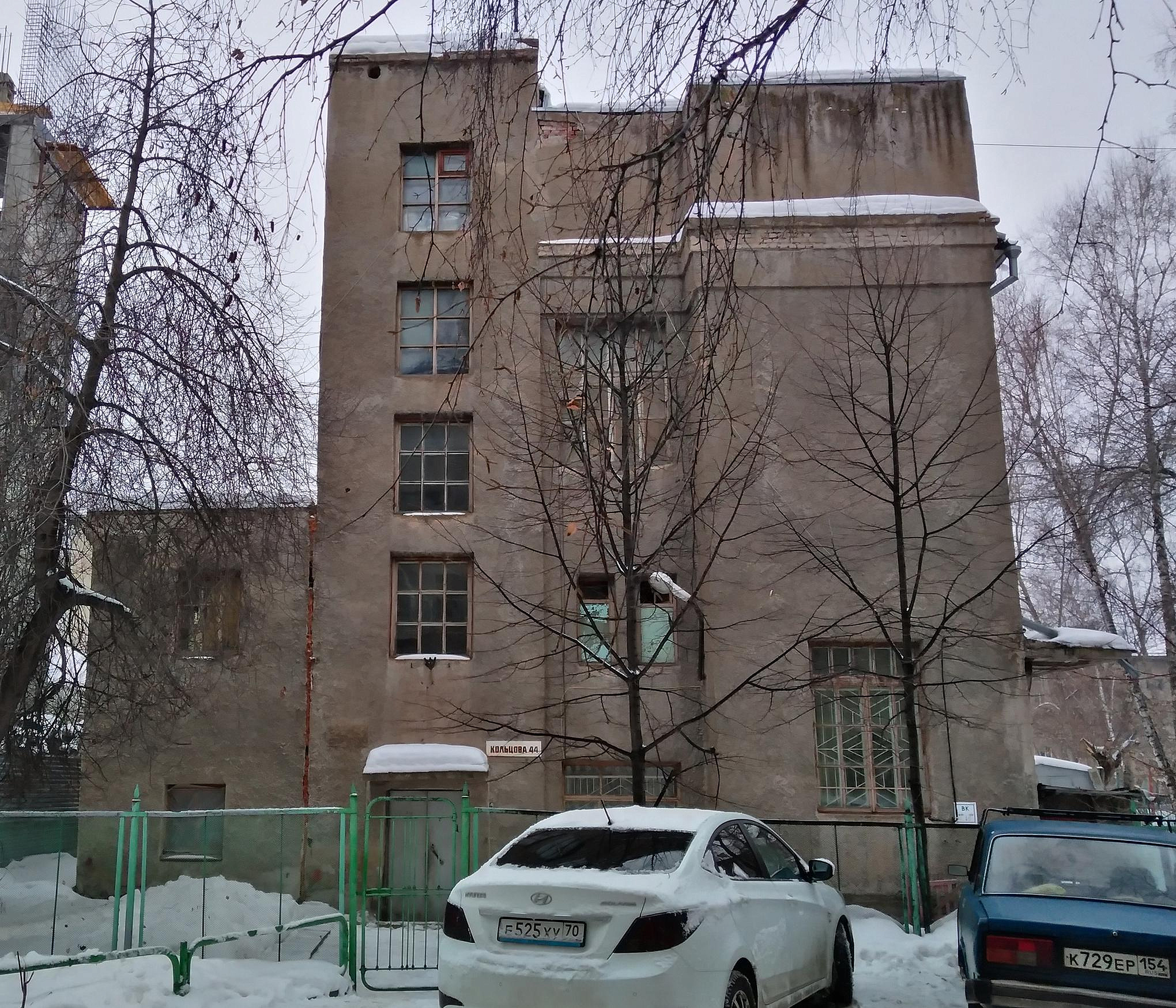 Ещё один крохотный памятник конструктивизма нашли в Новосибирске