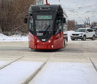 Мэр Кудрявцев: семь новых кузовов трамваев доставили в Новосибирск