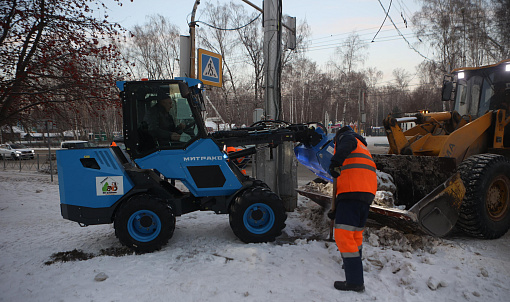 Где убирают снег в Новосибирске 14 ноября — список улиц