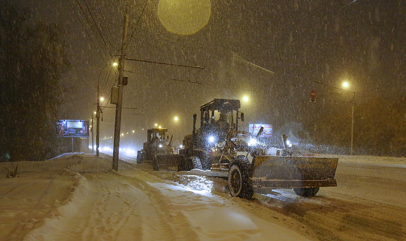Где будут убирать снег 27 января в Новосибирске — список улиц