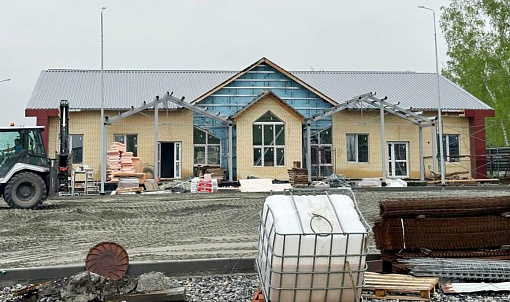В селе Верх-Тула под Новосибирском достроили лыжную базу