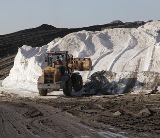 70 тысяч тонн противогололёдной смеси заготовили в Новосибирске