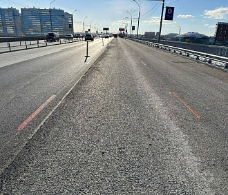 Мэр Кудрявцев: на Димитровском мосту завершают первый этап ремонта