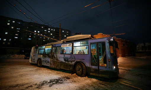 Два троллейбуса изменят маршрут из-за стройки моста в Новосибирске