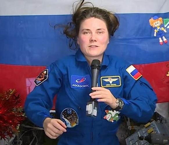 Анна Кикина ответила на вопросы новосибирцев с борта МКС