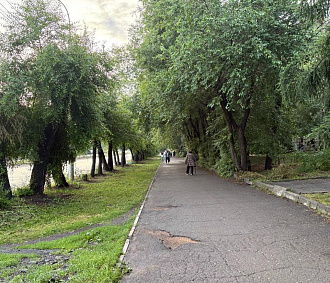 Новые фонари зажгут к середине осени в Зыряновском сквере на Восходе