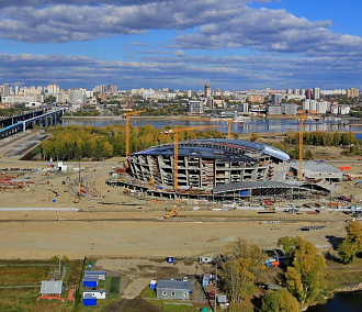 На стройке нового ЛДС в Новосибирске увеличили число рабочих