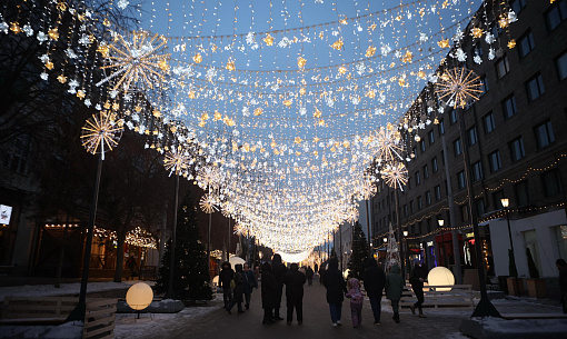 Когда на Ленина включат новогоднюю иллюминацию — рассказал мэр Кудрявцев