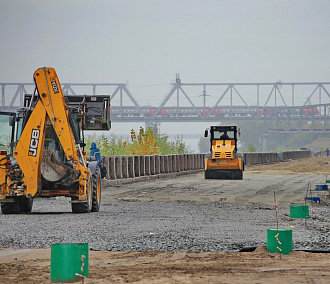 Завершается первый этап реконструкции Михайловской набережной